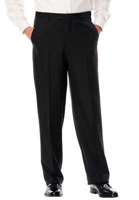 KingSize Men's Big & Tall Easy Movement Plain-Front Expandable Dress Pants