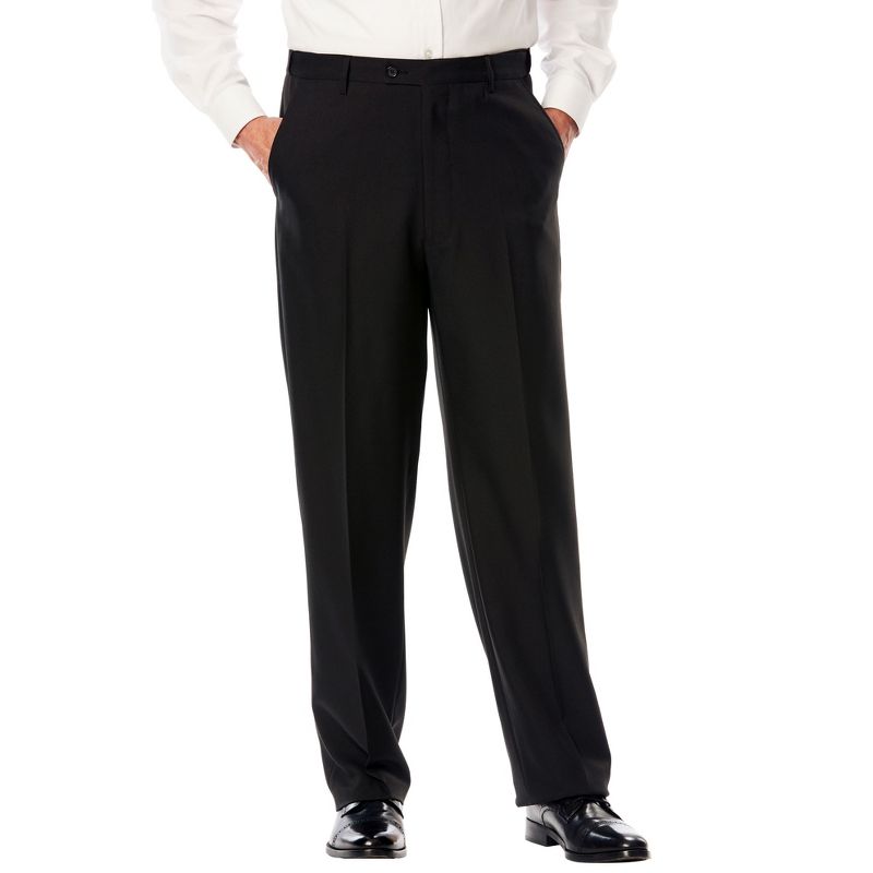 KingSize Men's Big & Tall  Easy Movement Plain Front Expandable Suit Separate Dress Pants, 1 of 2