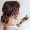 Unique Bargains Women's Grace Fashion Square Hair Clips 3.43"x0.94"x0.71" 1 Pc - 2 of 3