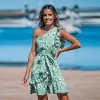 Women's Floral One-Shoulder Ruffle Mini Dress - Cupshe - 2 of 4