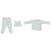 Kyle & Deena Gender Neutral Clothes Newborn Footed Pants bodysuit Set - 2 of 3