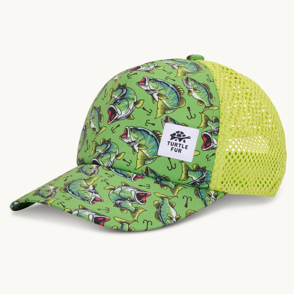 Turtle Fur Kids Quest Adjustable Trucker Hat - Soft Mesh Back Baseball Cap