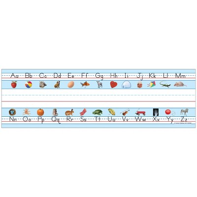 Carson Dellosa Education Alphabet Name Plates, Grade PK-5 (36 desk nameplates)