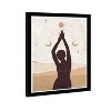 15" x 21" Astral Body Moon and Stars Framed Wall Art Print Black - Wynwood Studio - 2 of 4