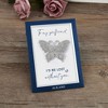 Anna-Kaci Clear Silver Butterfly Crystal Rhinestone Brooch Pin with Family or Friend Gift Message Card & Envelope Jewelry Gifts - 3 of 4