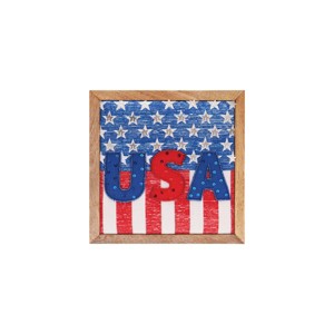Gallerie II 8"H x 1.25"L x 8"W USA Shadow Box - 1 of 1