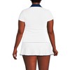 Lands' End Women's Short Sleeve Pique Johnny Collar UPF 50 Rash Guard - 2 of 4