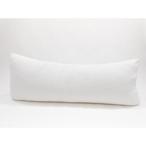 Euro Washed Waffle Weave Throw Pillow White - Threshold™ : Target