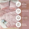 BAGOKIE 2/3 Pieces Velvet Bed in a Bag Comforter Set - 3 of 4
