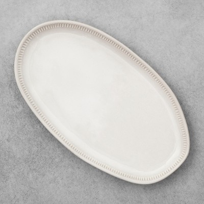 Stoneware Oval Platter Large - Hearth & Hand™ with Magnolia