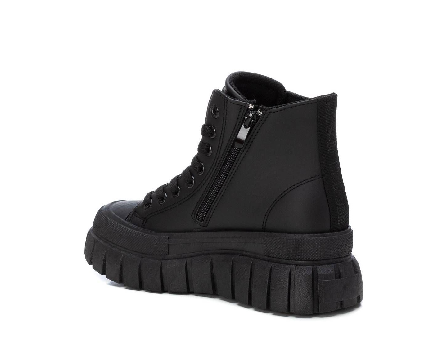Женские кроссовки Refresh Shoes Refresh High Top Sneaker with side zipper 172359, цвет: Чёрный — фото 4