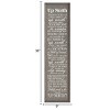 Slickblue Up North Wood Wall Sign – Rustic Quote for Cabin, Lake House, or Retreat Decor – 9x36 Inches, Color Options - 3 of 3