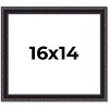 PosterPalooza | Antique Red Picture Frame - UV Acrylic, Backing Board, Hanging Hardware Included - 2 of 4