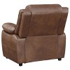 Coaster Home Furnishings Ellington Upholstered Padded Arm Accent Chair Dark Brown - 3 of 4