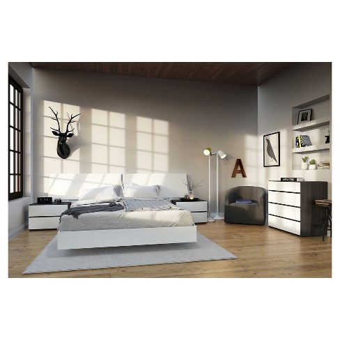 5 Piece Acapella Queen Size Bedroom Set Nexera