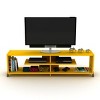 NicBex TV Stand for 57 Inch TV with 4 Open Shelves,Modern TV Entertainment Center,TV Console Table for Living Room - 2 of 4