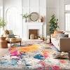 World Rug Gallery Abstract Contemporary Area Rug - 2 of 4