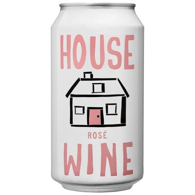 House Wines Rose Wine - 375ml Can