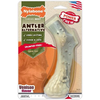 Nylabone Power Chew Antler Alternative Venison Flavor - Large