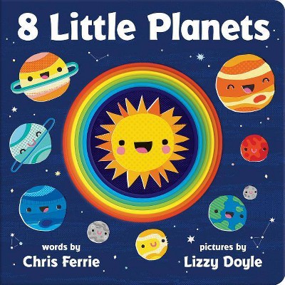 8 Little Planets - by  Chris Ferrie (Board Book)