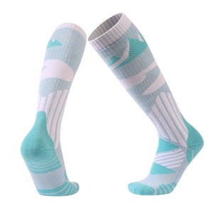 Anna-Kaci Women's Outdoor Hiking Skiing Cotton Socks Warm Breathable Performance Fit - 1 of 4