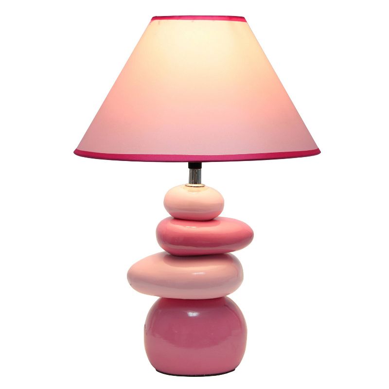 Ceramic Stone Table Lamp - Simple Designs, 2 of 8