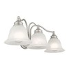Livex Lighting Essex 3 - Light Vanity in  Brushed Nickel - 4 of 4