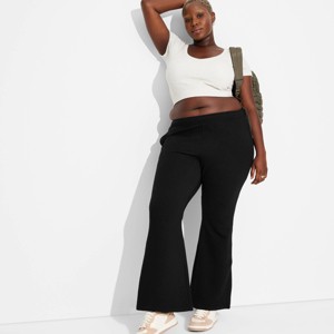 Women's High-Rise Flare Sweatpants - Wild Fable™ - 1 of 3