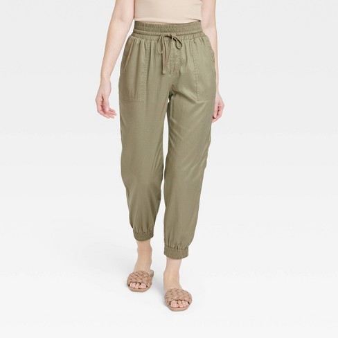 Women's High-Rise  Ankle Jogger Pants - A New Day™ - image 1 of 3