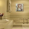 Stupell Industries Chic Bathroom Interior Traditional Home Charm - 2 of 4