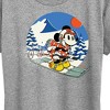 Women's - Disney - Minnie Ski Short Sleeve Graphic T-Shirt - 2 of 4