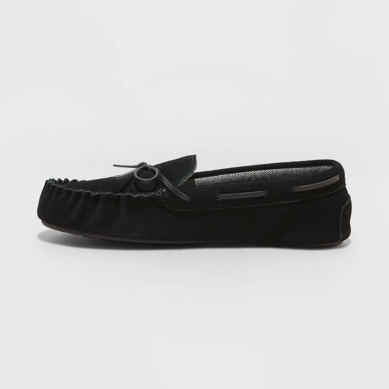 Men's Topher Moccasin Leather Slippers - Goodfellow & Co™, 2 of 7