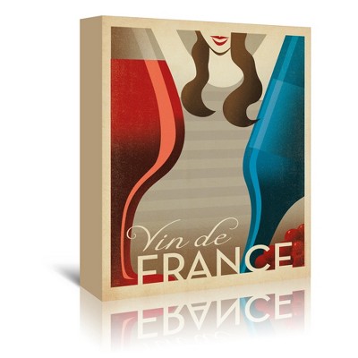 Vin De France by Anderson Design Group Wrapped Canvas - Americanflat - 5" x 7"