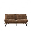 Airsurfer Modern Convertible Sofa Bed ¨C Folding Sleeper Couch with Pillow-Top Tufted Cushions and Adjustable Backrest for Living Room - 4 of 4