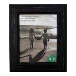 Northlight 13" Wide Black Rustic Picture Frame For 8" x 10" Photos