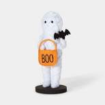 Mummy with BOO Bucket Soft Halloween Decorative Figurine - Hyde & EEK! Boutique™