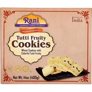 Tutti Fruity Cookies - 14oz (400g) - Rani Brand Authentic Indian Products - 1 of 4