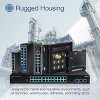 TRENDnet 8-Port Industrial Gigabit Poe Wall-Mounted Front Access Switch TI-PG80F - 3 of 4