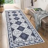 Machine Washable Vintage Rug – Soft Low Pile, Non-Slip, Stain-Resistant, Non-Shedding Carpet for Living Room, Bedroom - 2 of 4