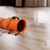VEVOR Portable Ventilator, 12 inch Heavy Duty Cylinder Fan with 33ft Duct Hose, 560W Strong Shop Exhaust Blower 2894CFM, Orange - 2 of 4