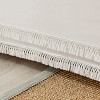 Sweet Jojo Designs Dust Ruffle Queen Bed Skirt Boho Fringe Ivory - 2 of 4