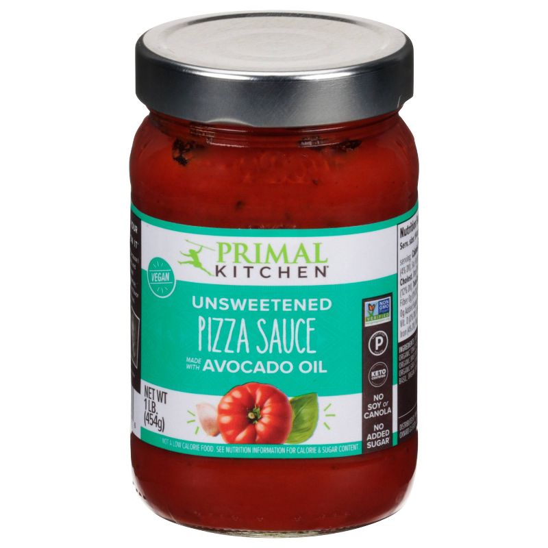 Primal Kitchen Red Unsweet Pizza Sauce - 1lbs, 1 of 5