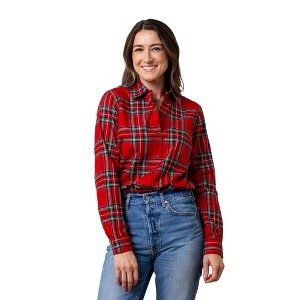 Hope & Henry Womens' Poplin Classic Fit Shirt - 1 of 4