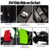 Ride On Go Kart, Kids 24V 7Ah Battery Two 200W Motors, 8MPH Fast Drifting Circling Car, Adjustable Seat Electric Ride Toy, for Kids - 2 of 4