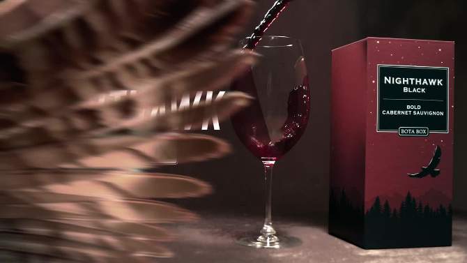Bota Box Nighthawk Black Red Blend Wine - 3L Box, 2 of 9, play video