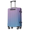 Whisen 3-Piece Luggage Set, 20"/24" PC Hardshell Suitcases with TSA Lock, Spinner Wheels and Foldable Duffel Bag - 4 of 4