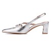 New York & Company Women's Imari Slingback Heels - 3 of 4