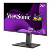 ViewSonic VG2451 24 Inch IPS 1080p Ergonomic Monitor with Full Adjustability, 100Hz, 4-Port USB Hub, HDMI, DisplayPort, and USB C Inputs for Home and - 2 of 4