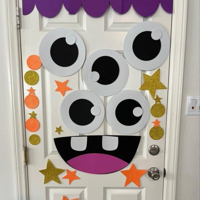 Halloween Classroom Door Decorations {Monsters, Inc