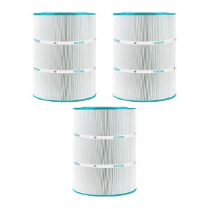 Hurricane 3 Pack HF9401-01 Advanced Spa Filter Cartridge Replacement for Unicel C-9401, PWW75-4, Filbur FC-2690, Waterway Clearwater 100 - 1 of 4